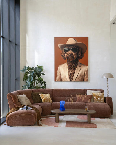 Billy - Moderne Wanddecoratie | Artprint, Glass Art, Wandkleed by Urban Cotton