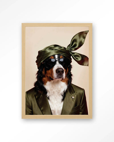 Sam - Moderne Wanddecoratie | Artprint, Glass Art, Wandkleed by Urban Cotton