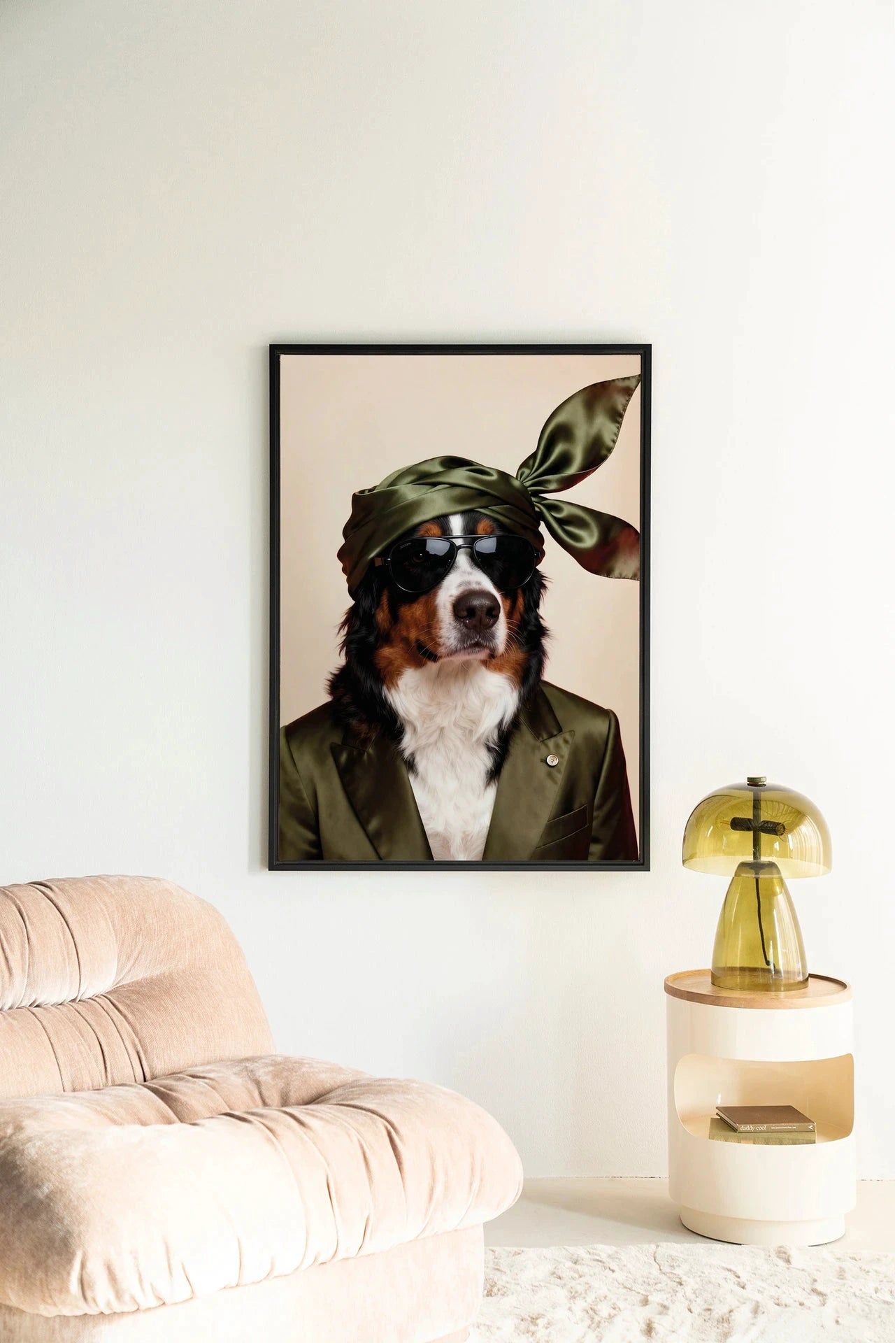 Sam - Moderne Wanddecoratie | Artprint, Glass Art, Wandkleed by Urban Cotton