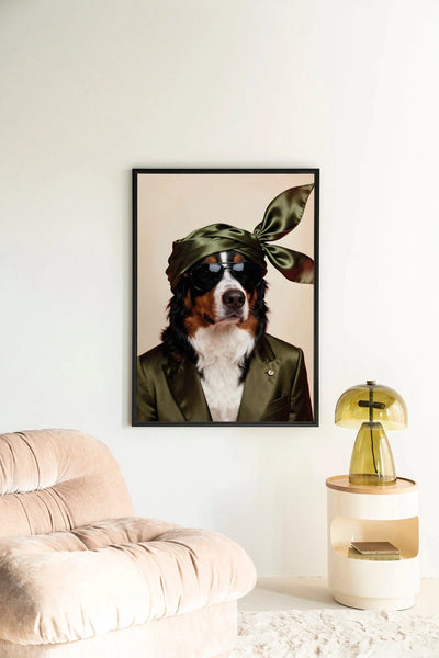 Sam - Moderne Wanddecoratie | Artprint, Glass Art, Wandkleed by Urban Cotton