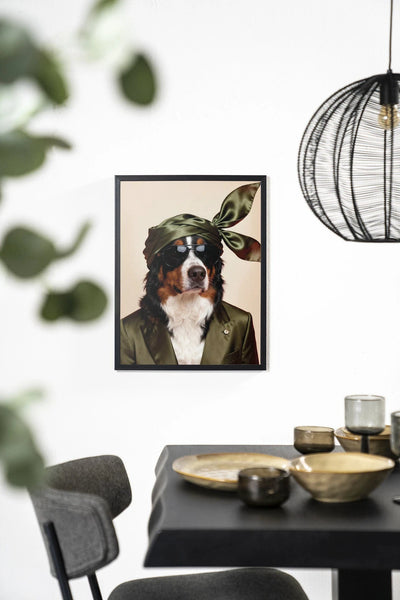 Sam - Moderne Wanddecoratie | Artprint, Glass Art, Wandkleed by Urban Cotton