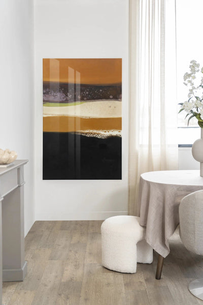 Retro Perspective - Moderne Wanddecoratie | Artprint, Glass Art, Wandkleed by Urban Cotton