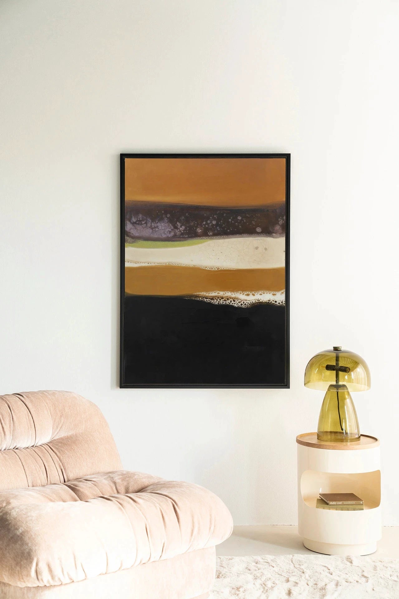 Retro Perspective - Moderne Wanddecoratie | Artprint, Glass Art, Wandkleed by Urban Cotton