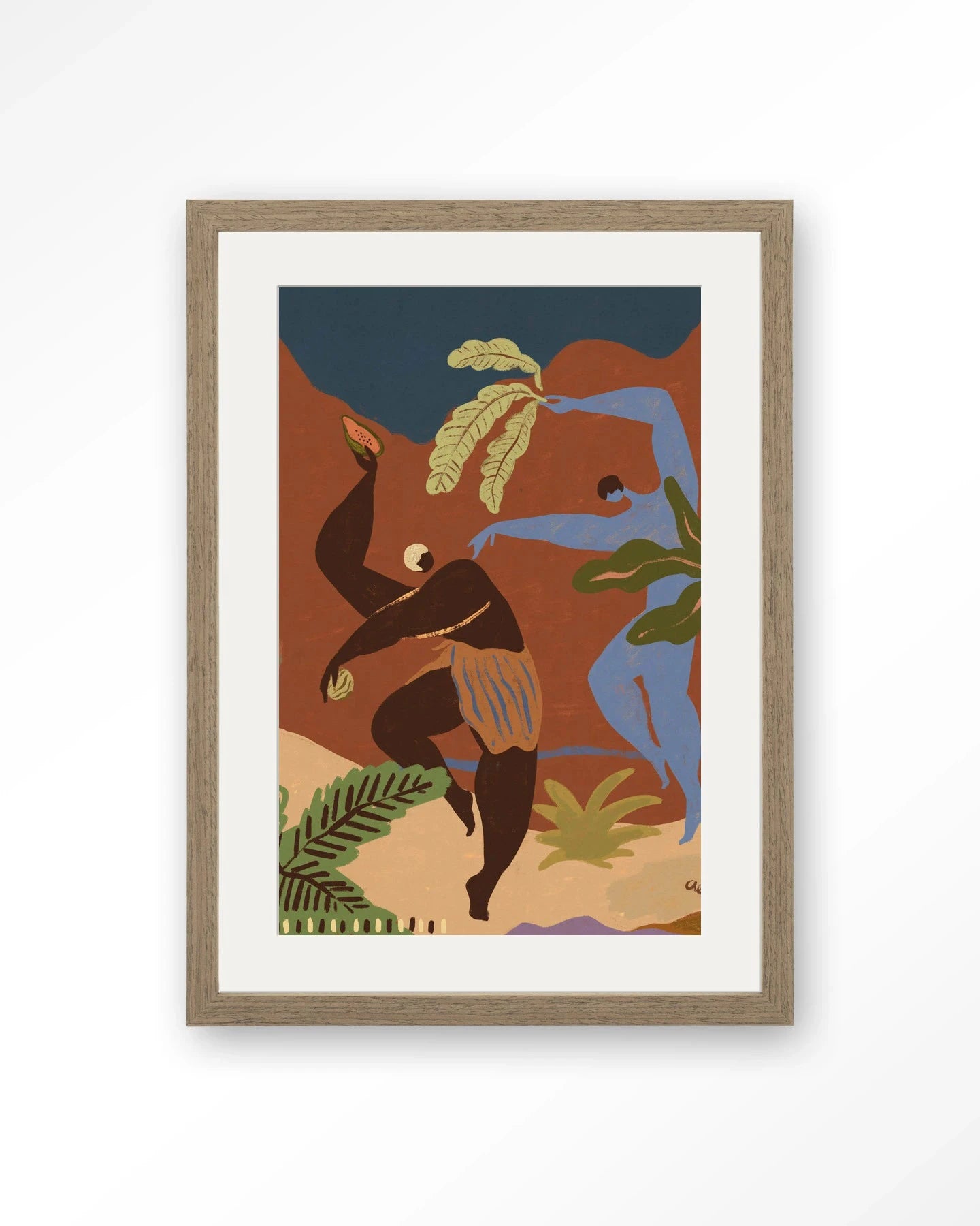 Wild Rhythm - Moderne Wanddecoratie | Artprint, Glass Art, Wandkleed by Urban Cotton
