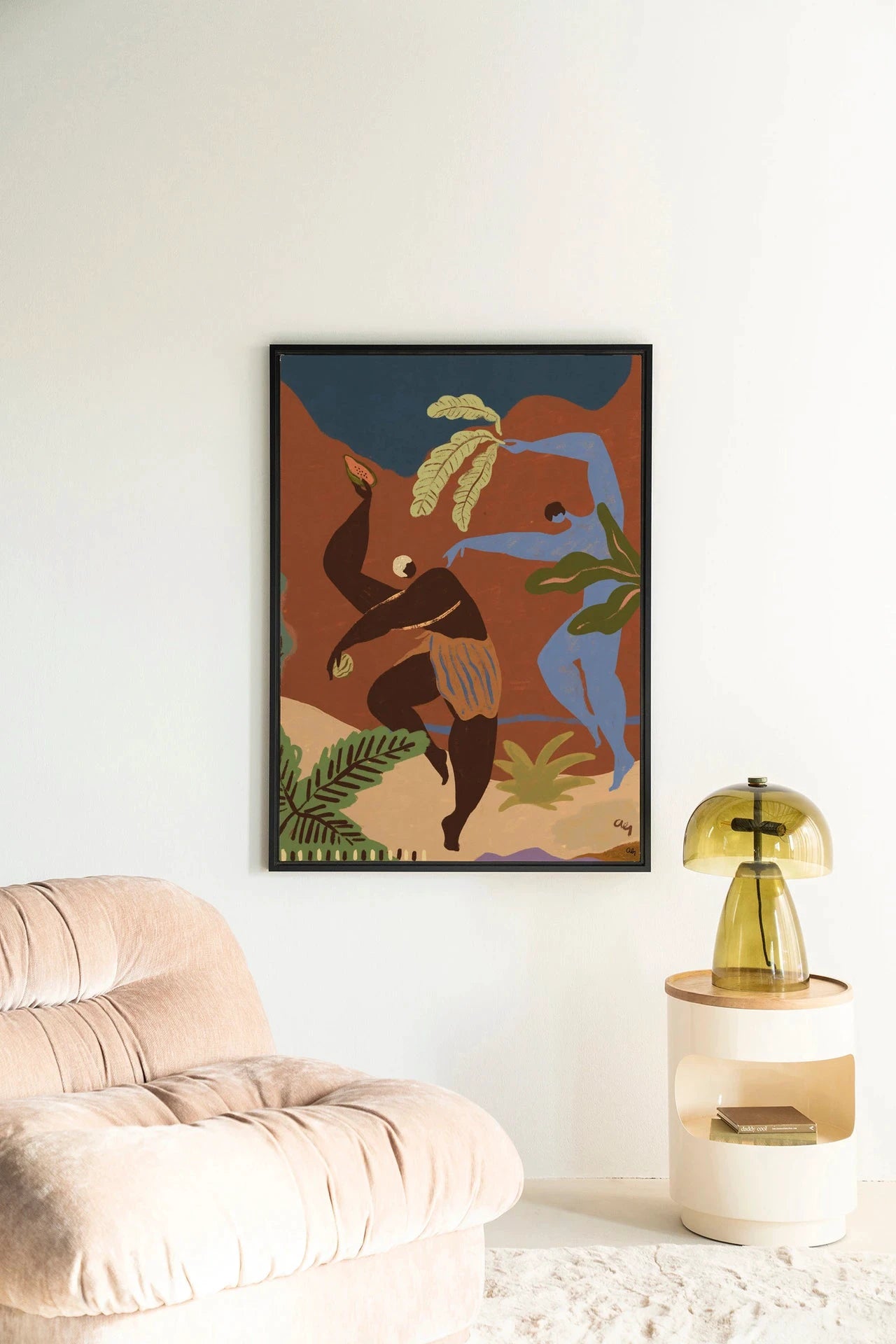 Wild Rhythm - Moderne Wanddecoratie | Artprint, Glass Art, Wandkleed by Urban Cotton