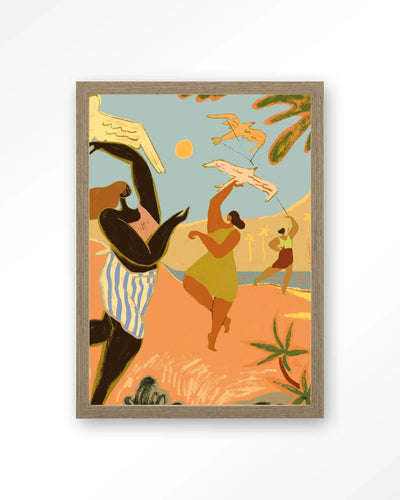 Fly High - Moderne Wanddecoratie | Artprint, Glass Art, Wandkleed by Urban Cotton