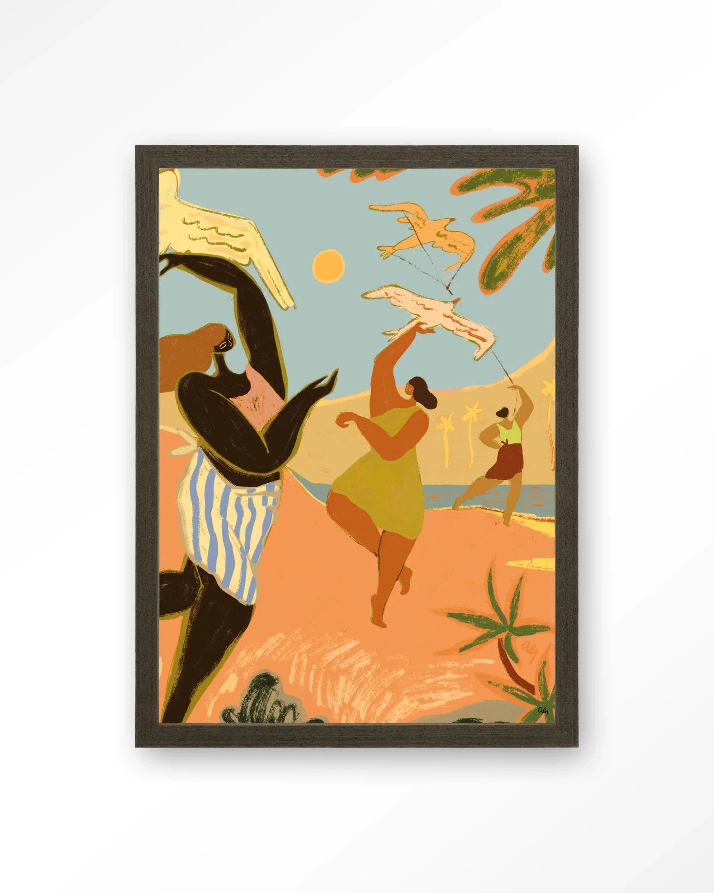 Fly High - Moderne Wanddecoratie | Artprint, Glass Art, Wandkleed by Urban Cotton