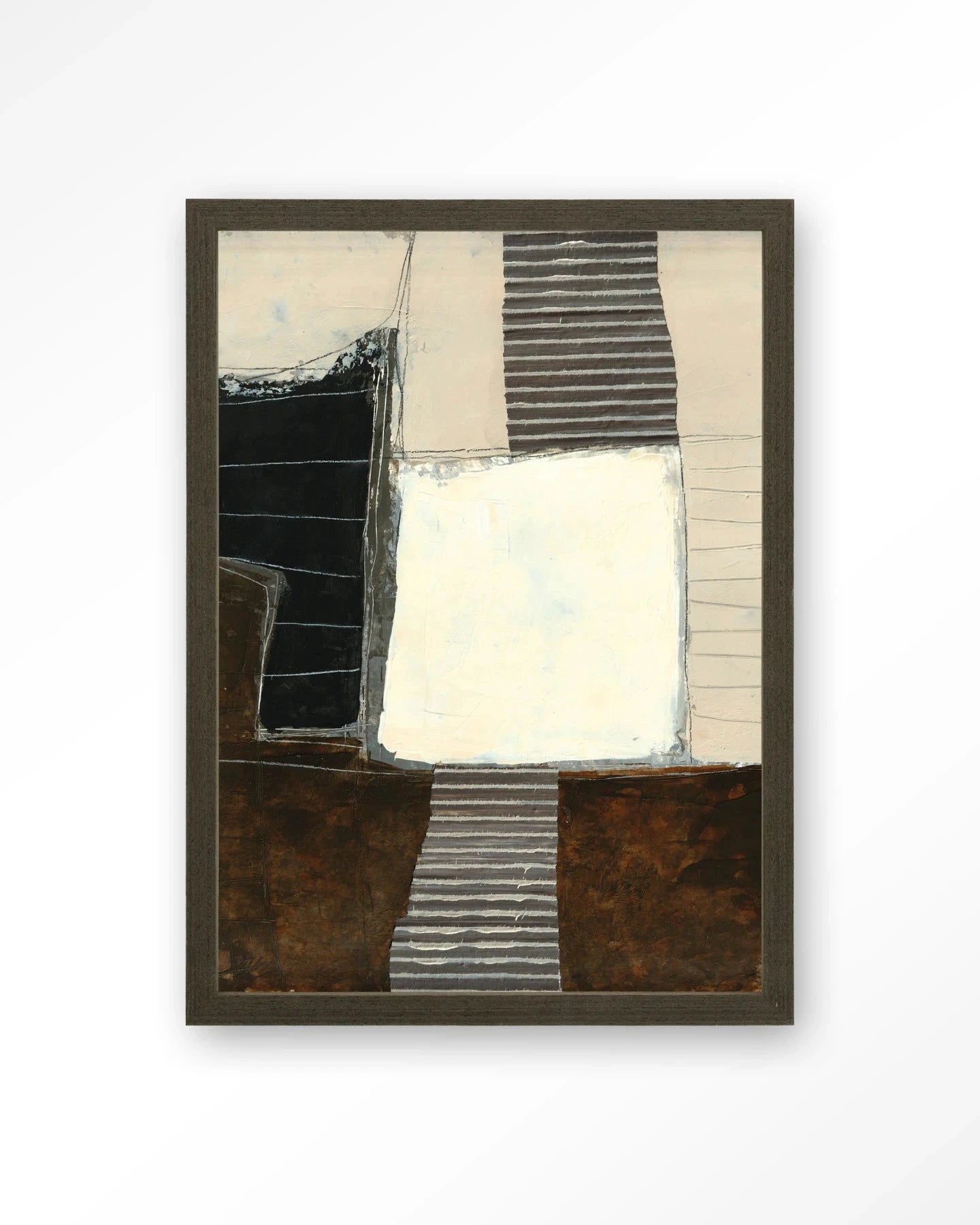 Abstract 8 - Moderne Wanddecoratie | Artprint, Glass Art, Wandkleed by Urban Cotton