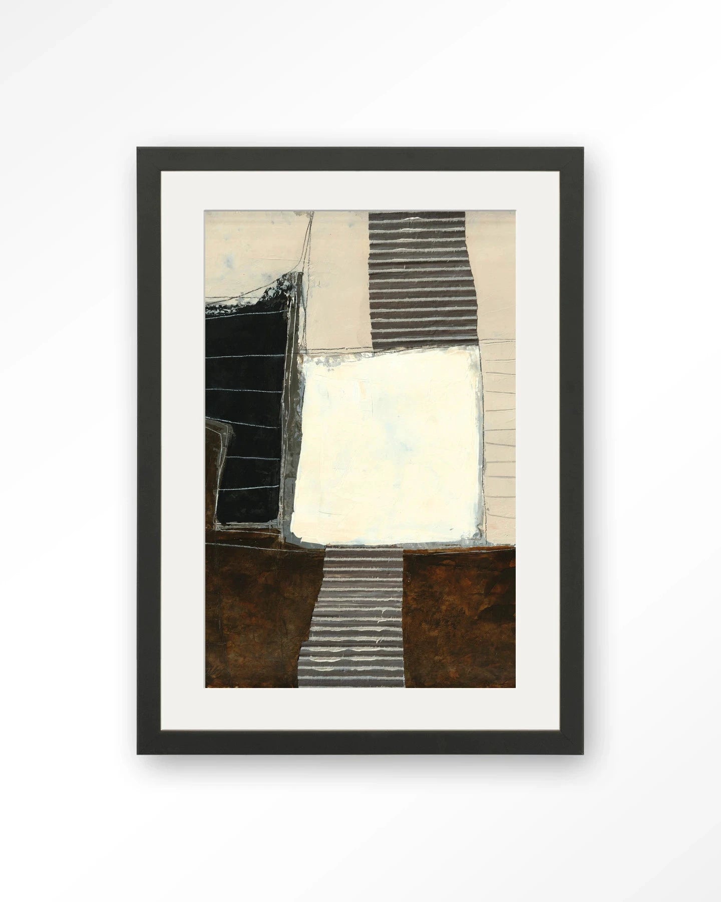 Abstract 8 - Moderne Wanddecoratie | Artprint, Glass Art, Wandkleed by Urban Cotton