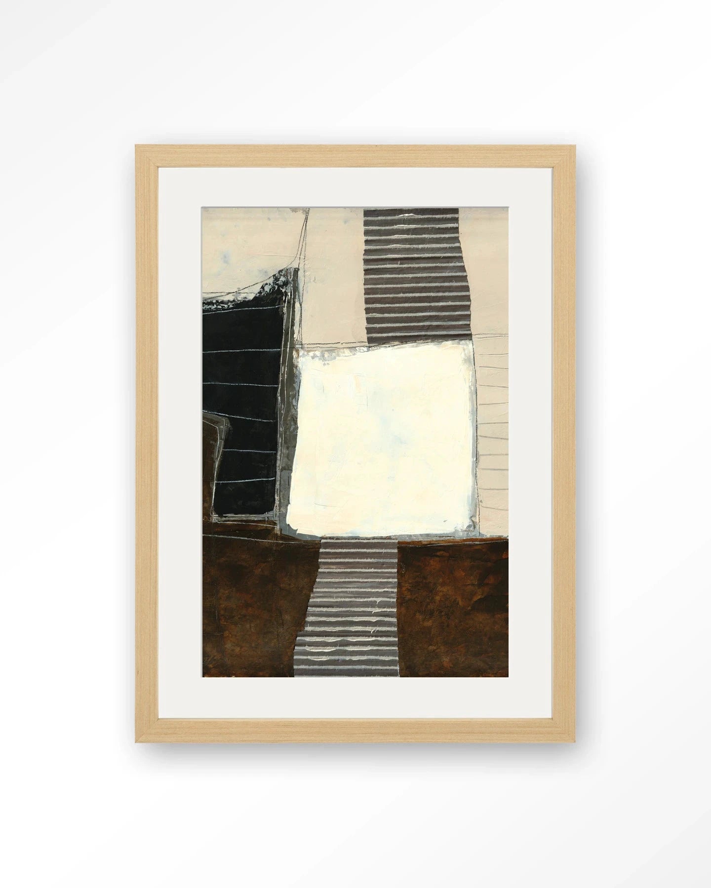 Abstract 8 - Moderne Wanddecoratie | Artprint, Glass Art, Wandkleed by Urban Cotton