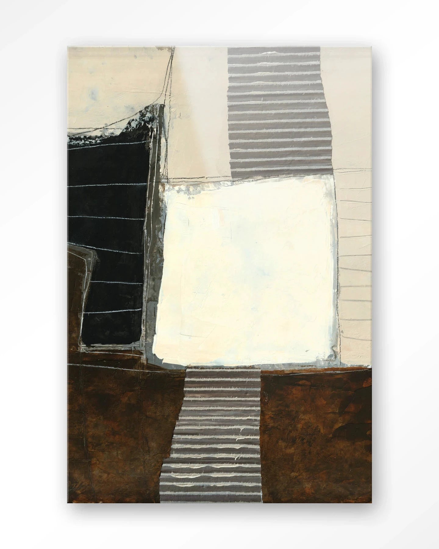 Abstract 8 - Moderne Wanddecoratie | Artprint, Glass Art, Wandkleed by Urban Cotton