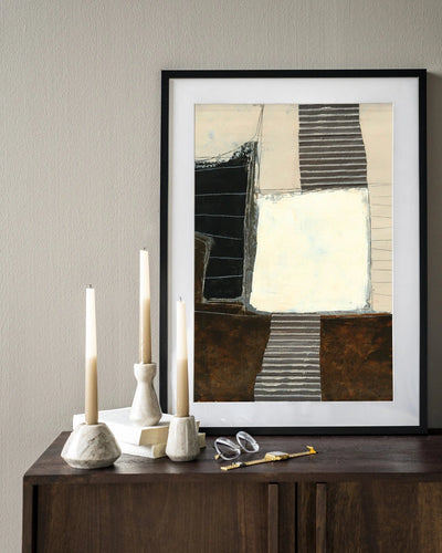 Abstract 8 - Moderne Wanddecoratie | Artprint, Glass Art, Wandkleed by Urban Cotton