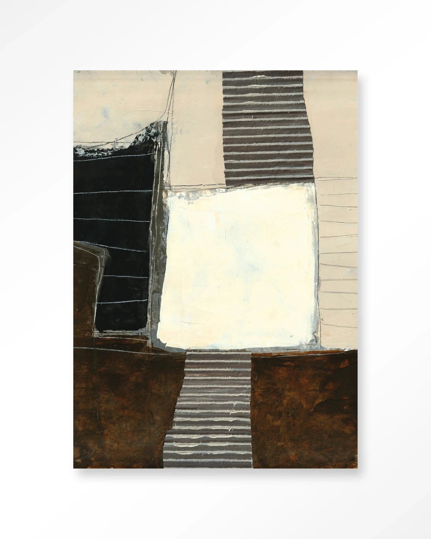 Abstract 8 - Moderne Wanddecoratie | Artprint, Glass Art, Wandkleed by Urban Cotton