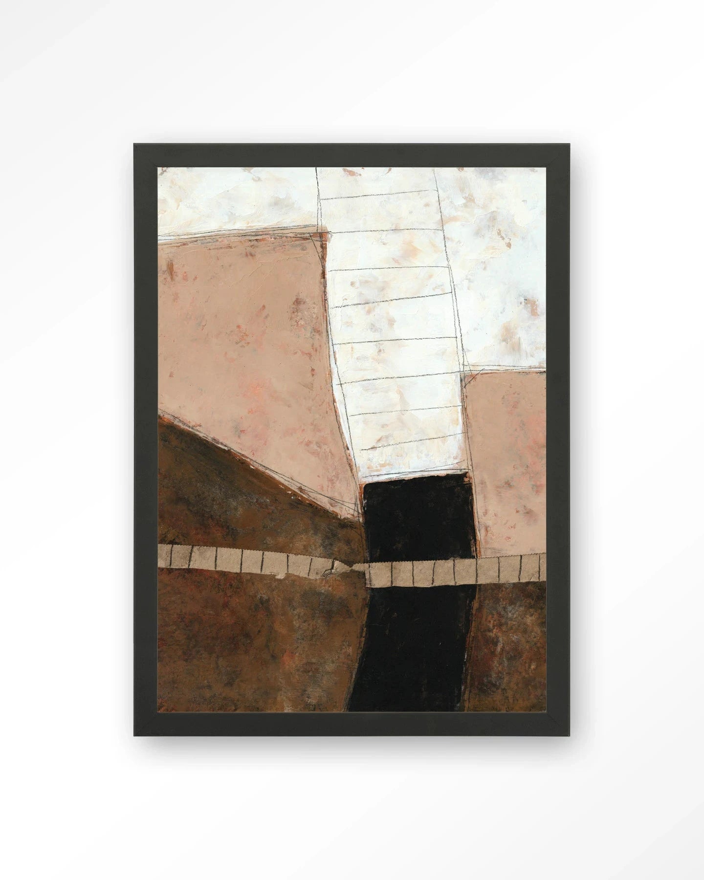 Abstract 9 - Moderne Wanddecoratie | Artprint, Glass Art, Wandkleed by Urban Cotton