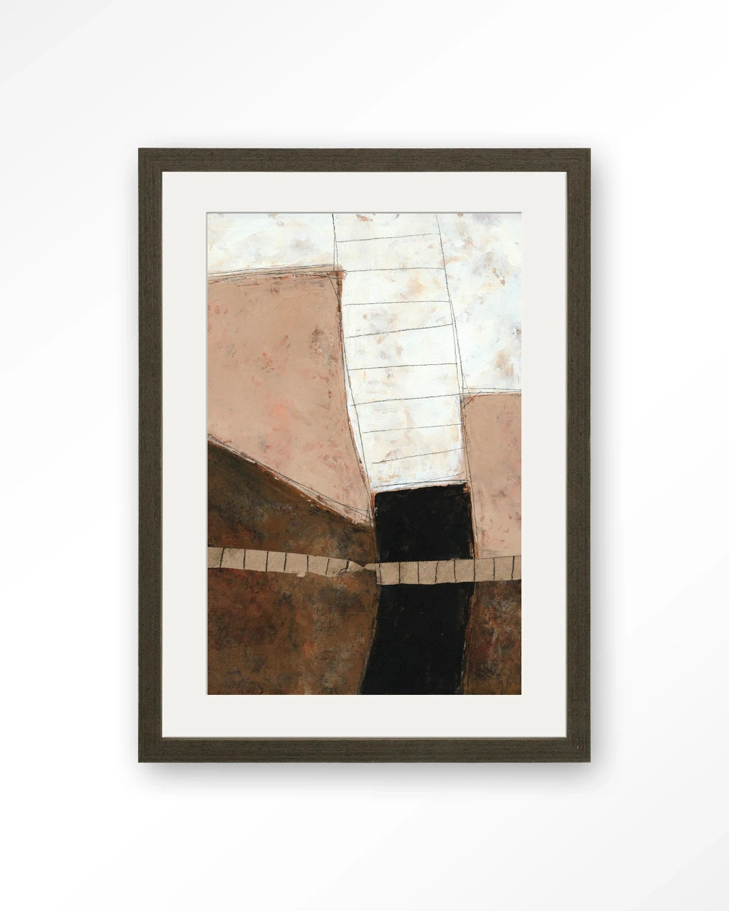 Abstract 9 - Moderne Wanddecoratie | Artprint, Glass Art, Wandkleed by Urban Cotton