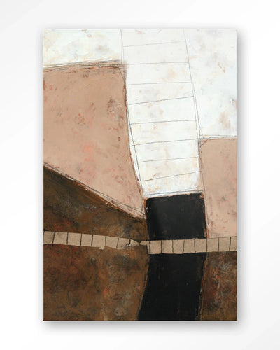Abstract 9 - Moderne Wanddecoratie | Artprint, Glass Art, Wandkleed by Urban Cotton