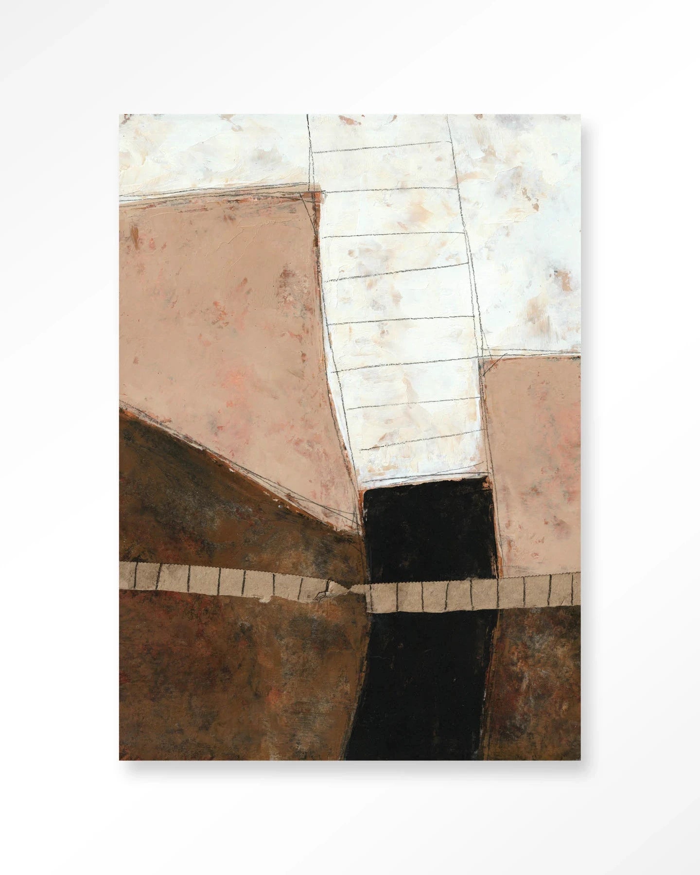 Abstract 9 - Moderne Wanddecoratie | Artprint, Glass Art, Wandkleed by Urban Cotton