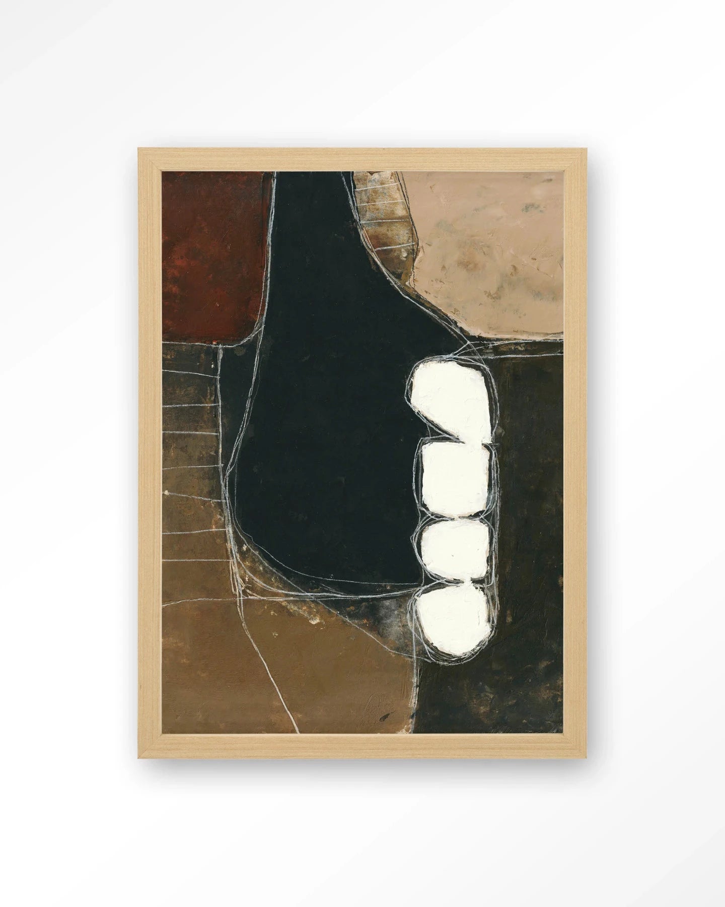 Abstract 10 - Moderne Wanddecoratie | Artprint, Glass Art, Wandkleed by Urban Cotton
