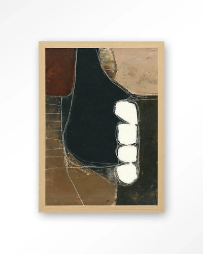 Abstract 10 - Moderne Wanddecoratie | Artprint, Glass Art, Wandkleed by Urban Cotton