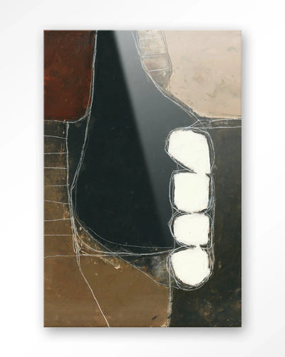 Abstract 10 - Moderne Wanddecoratie | Artprint, Glass Art, Wandkleed by Urban Cotton