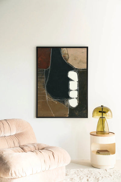 Abstract 10 - Moderne Wanddecoratie | Artprint, Glass Art, Wandkleed by Urban Cotton