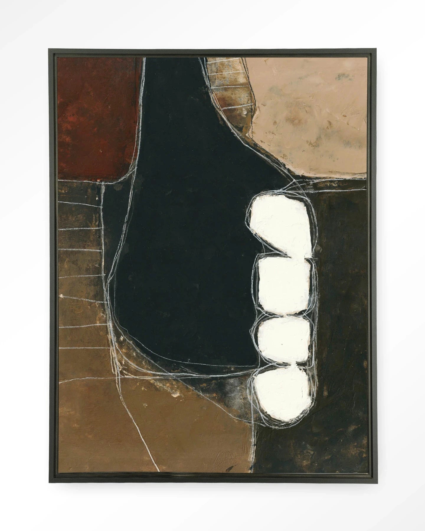 Abstract 10 - Moderne Wanddecoratie | Artprint, Glass Art, Wandkleed by Urban Cotton