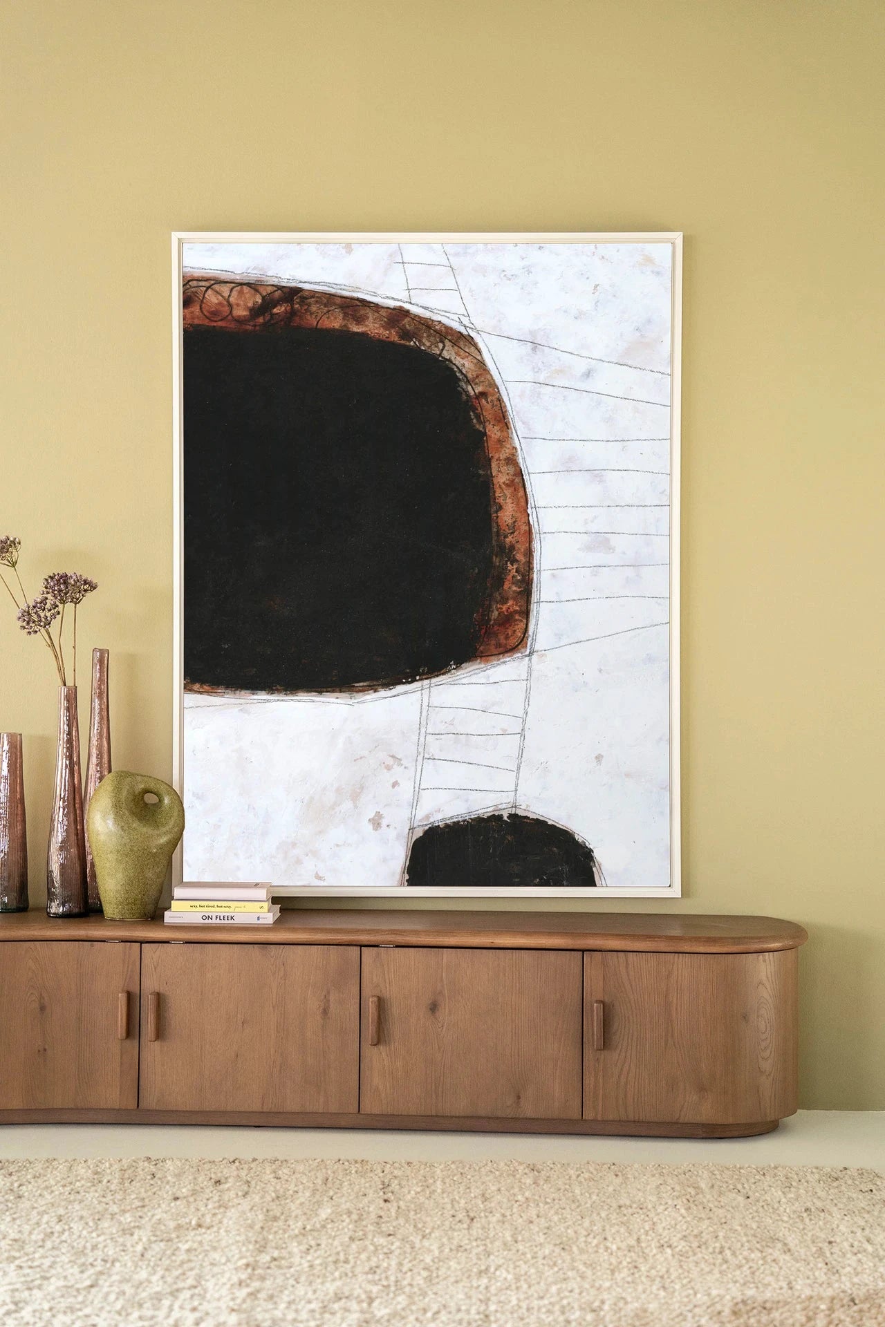 Abstract 11 - Moderne Wanddecoratie | Artprint, Glass Art, Wandkleed by Urban Cotton