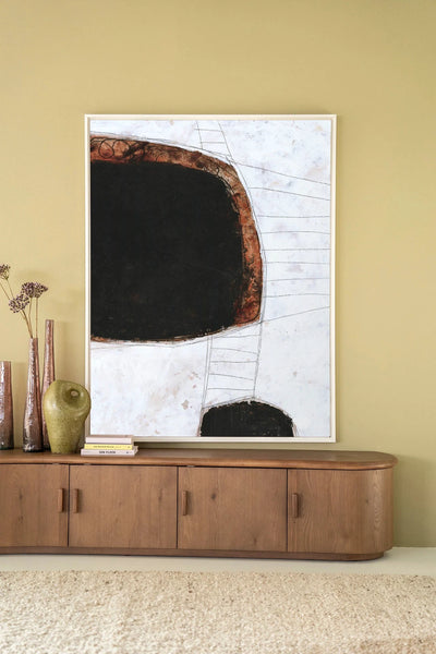 Abstract 11 - Moderne Wanddecoratie | Artprint, Glass Art, Wandkleed by Urban Cotton