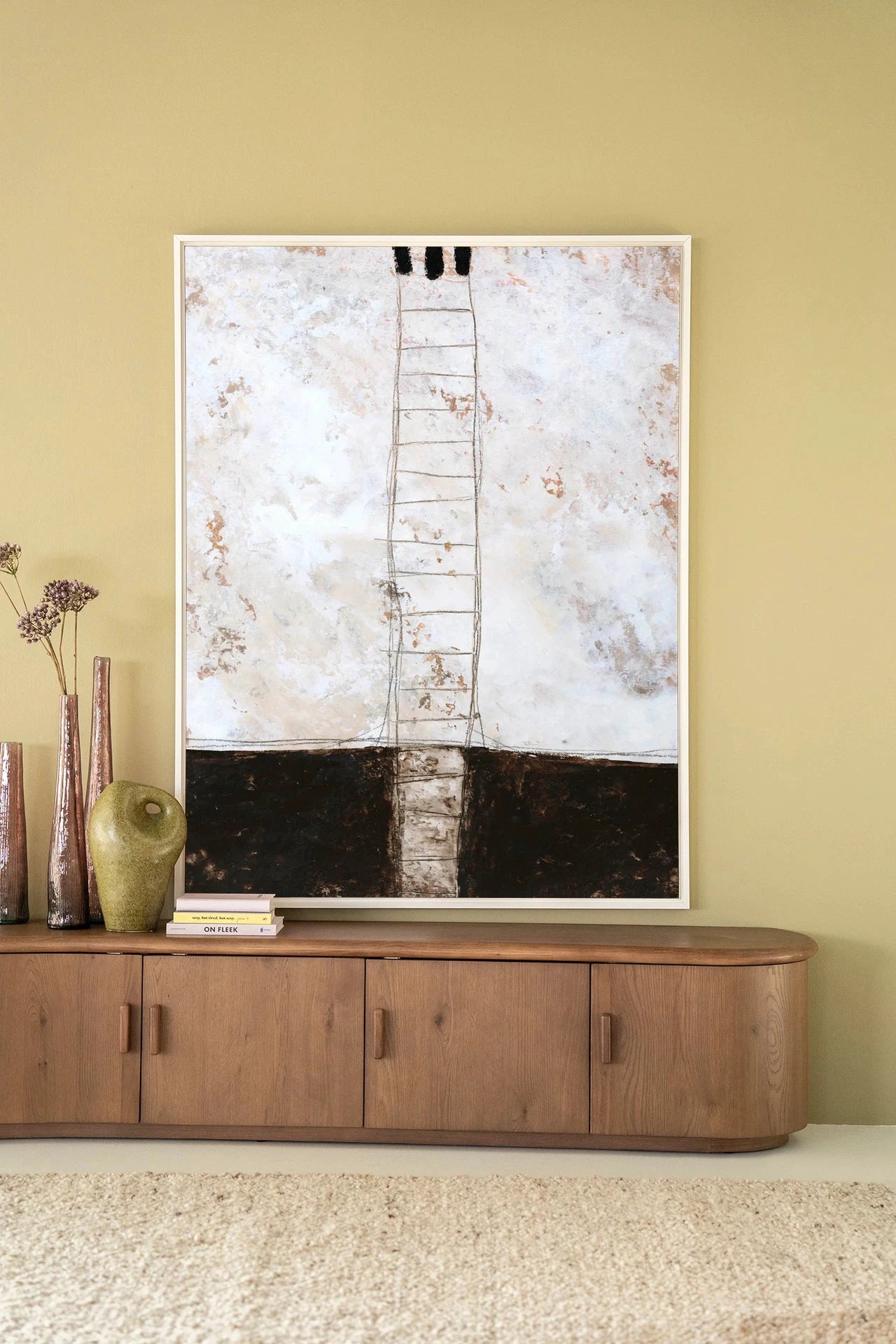 Abstract 12 - Moderne Wanddecoratie | Artprint, Glass Art, Wandkleed by Urban Cotton