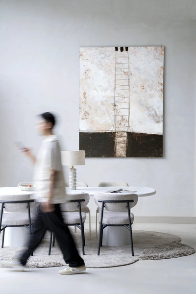 Abstract 12 - Moderne Wanddecoratie | Artprint, Glass Art, Wandkleed by Urban Cotton