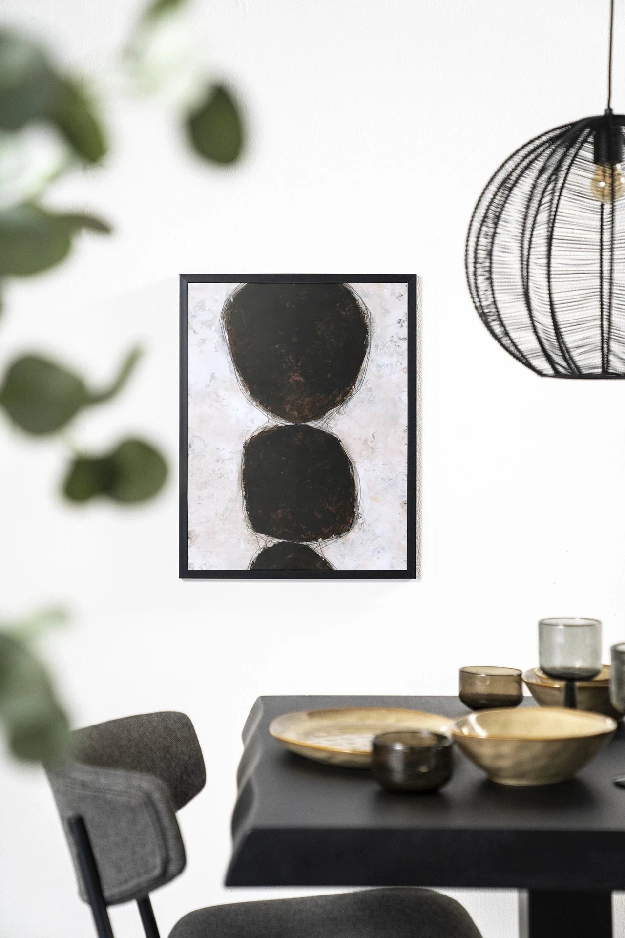 Abstract 13 - Moderne Wanddecoratie | Artprint, Glass Art, Wandkleed by Urban Cotton