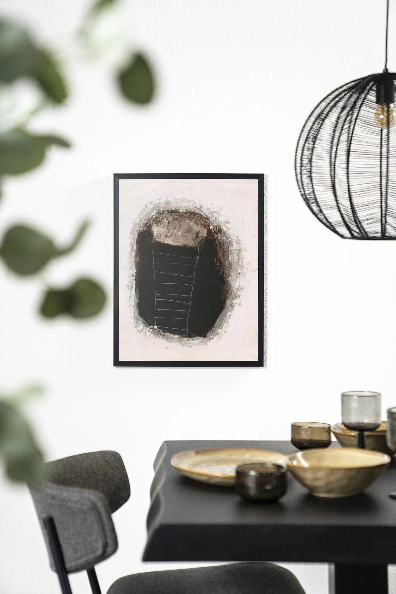 Abstract 14 - Moderne Wanddecoratie | Artprint, Glass Art, Wandkleed by Urban Cotton