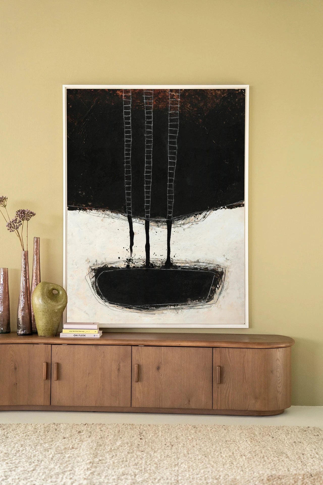 Abstract 15 - Moderne Wanddecoratie | Artprint, Glass Art, Wandkleed by Urban Cotton