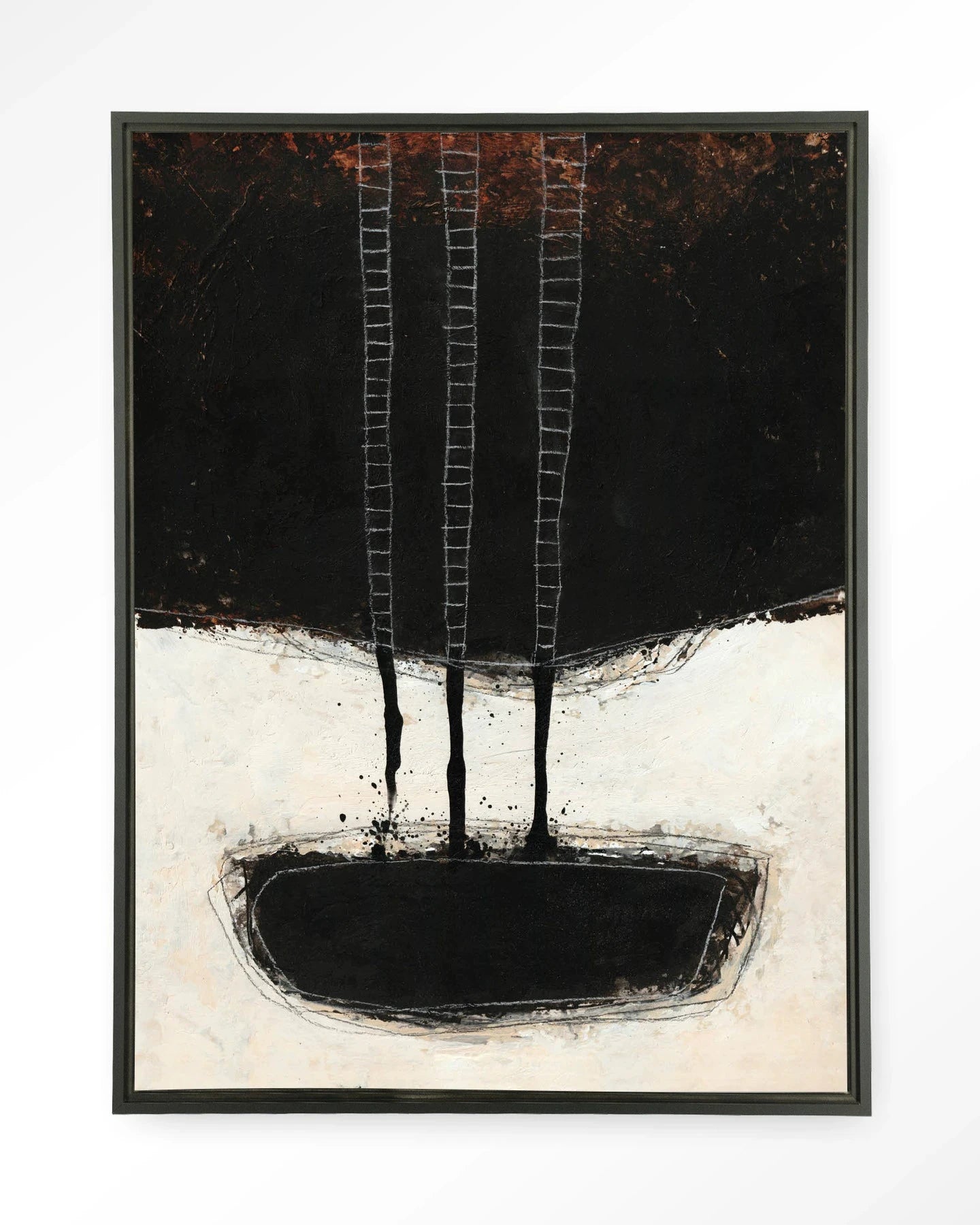 Abstract 15 - Moderne Wanddecoratie | Artprint, Glass Art, Wandkleed by Urban Cotton