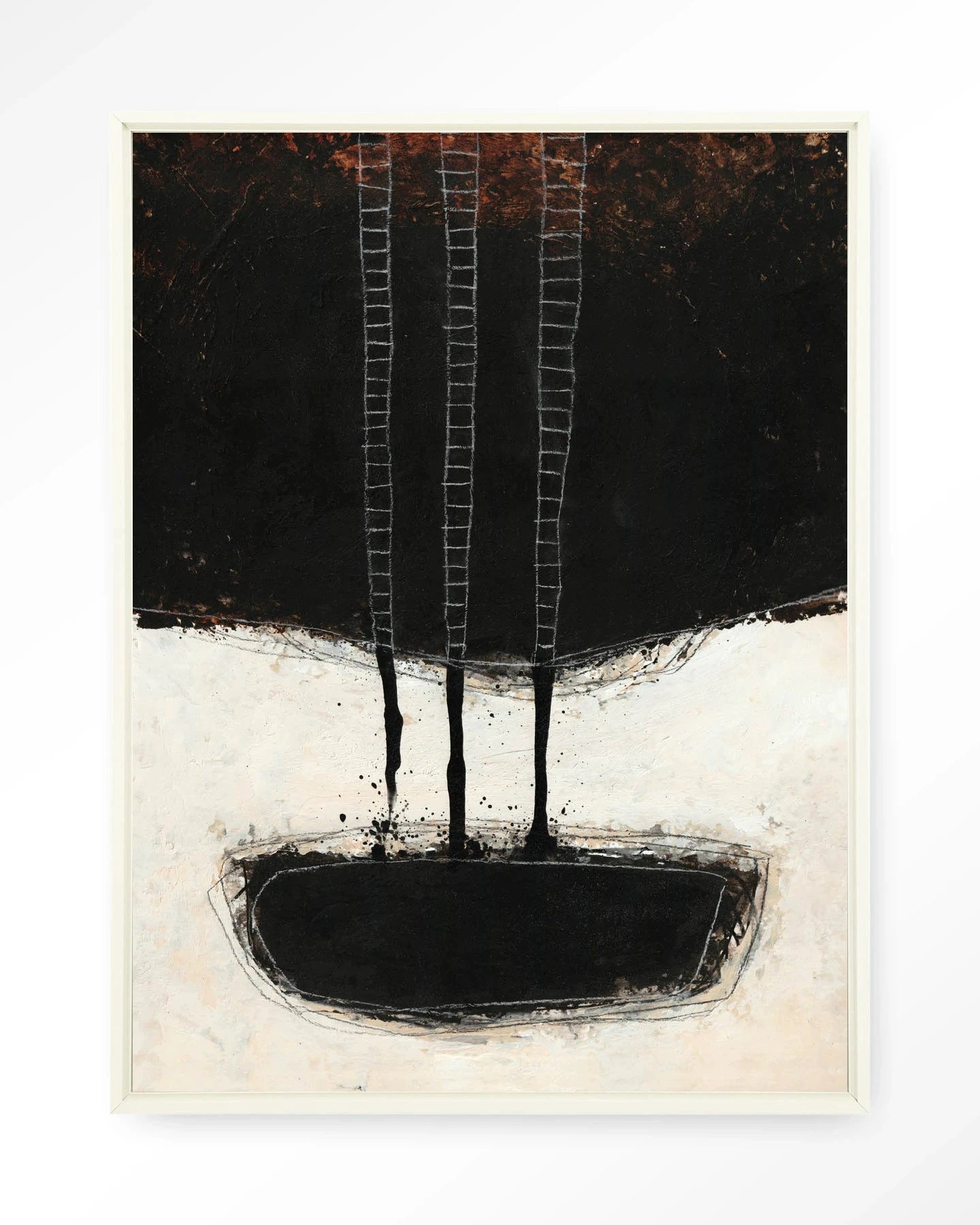 Abstract 15 - Moderne Wanddecoratie | Artprint, Glass Art, Wandkleed by Urban Cotton