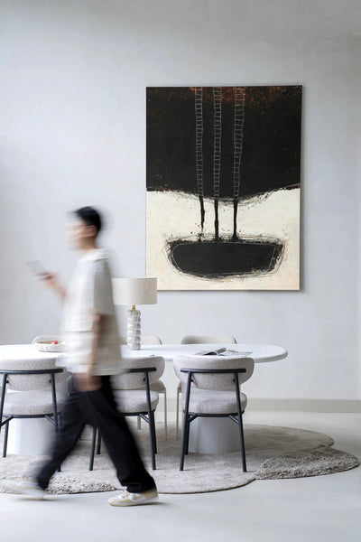 Abstract 15 - Moderne Wanddecoratie | Artprint, Glass Art, Wandkleed by Urban Cotton