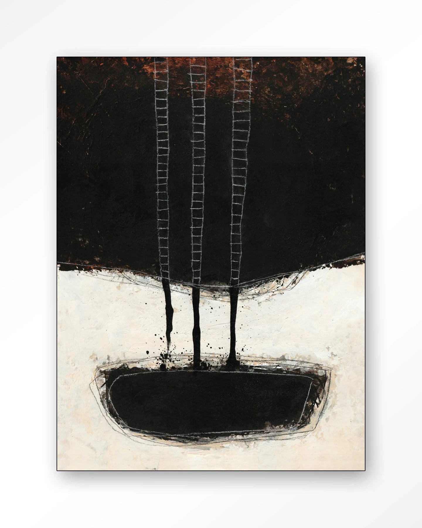 Abstract 15 - Moderne Wanddecoratie | Artprint, Glass Art, Wandkleed by Urban Cotton