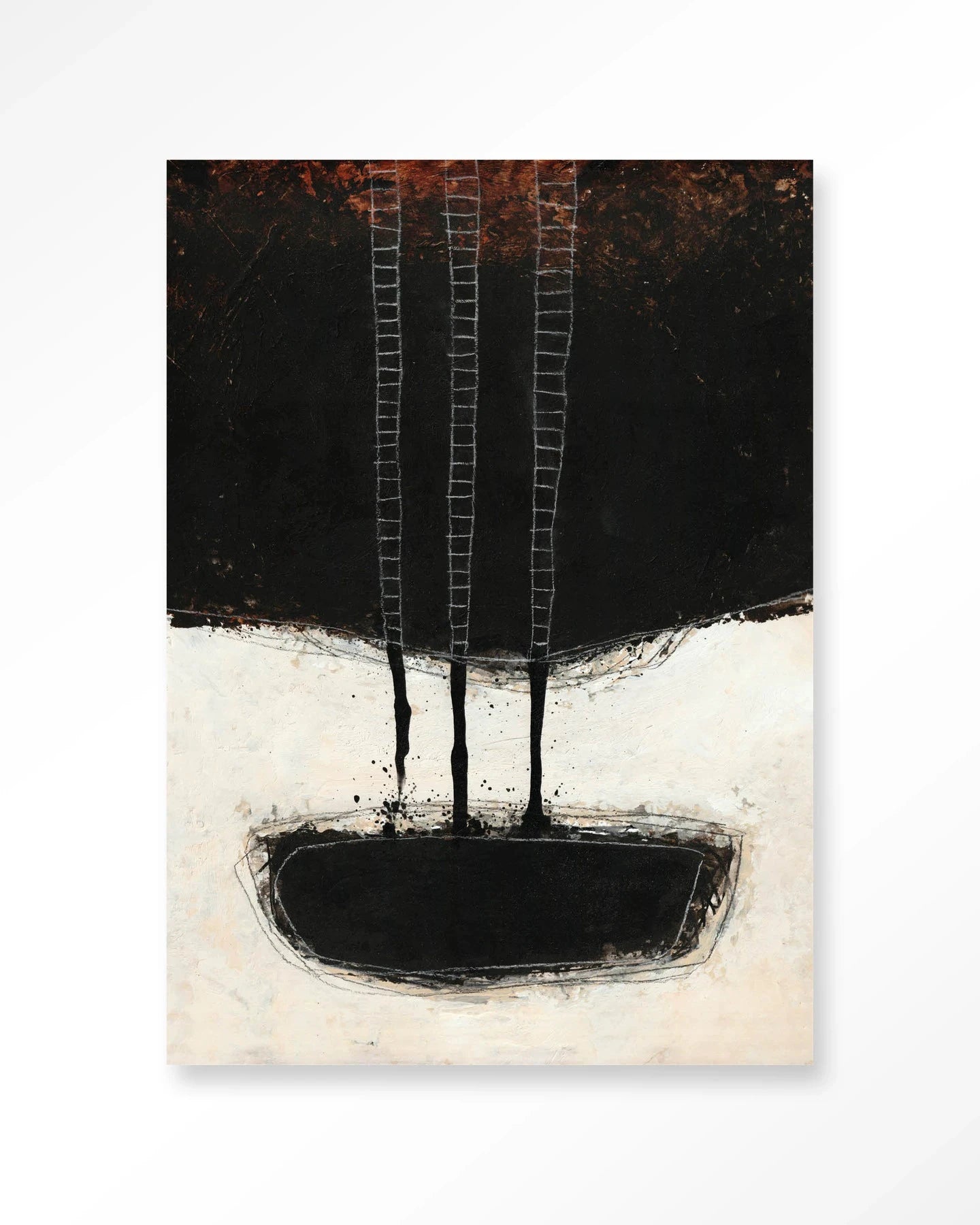 Abstract 15 - Moderne Wanddecoratie | Artprint, Glass Art, Wandkleed by Urban Cotton