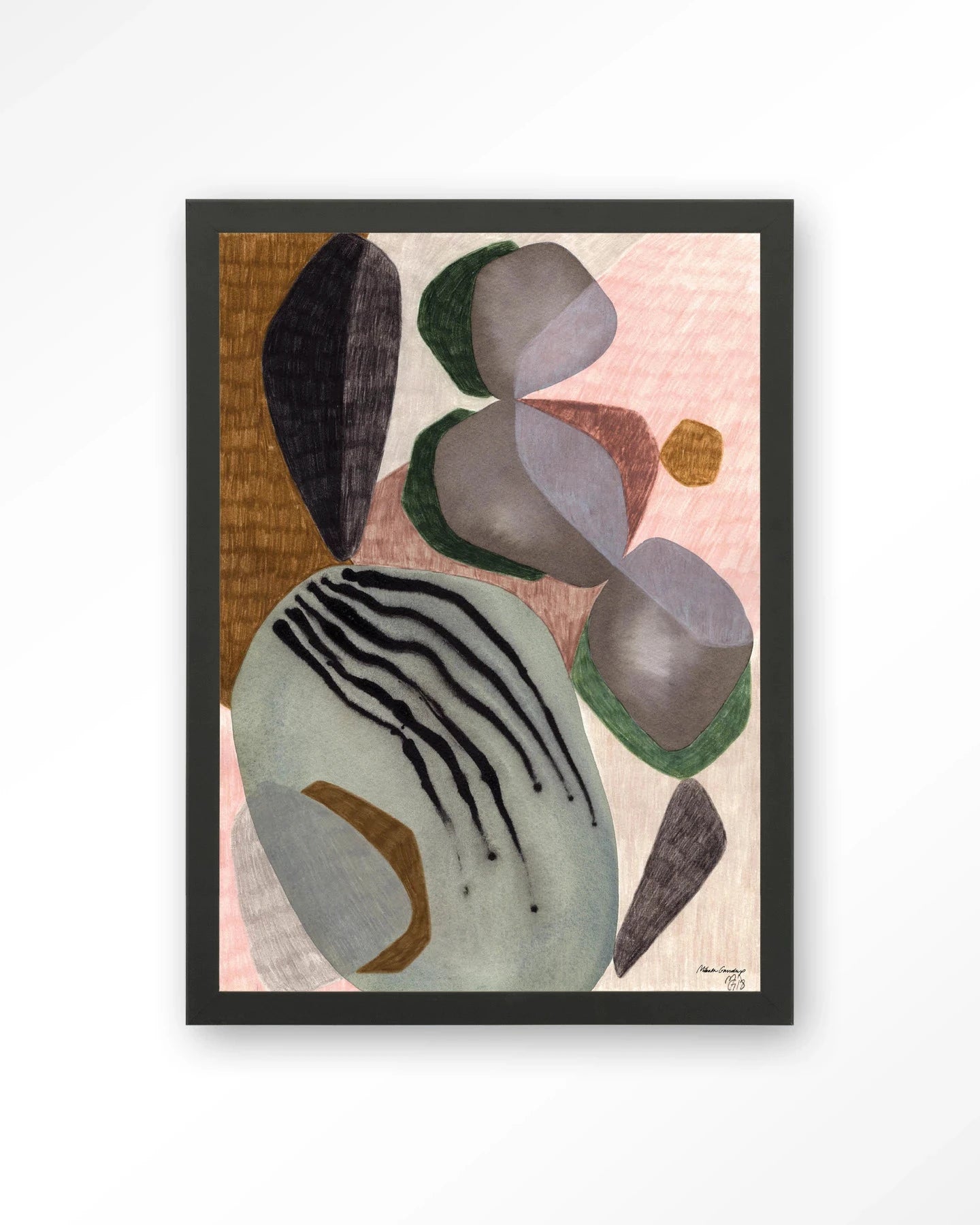 Latmos - Moderne Wanddecoratie | Artprint, Glass Art, Wandkleed by Urban Cotton
