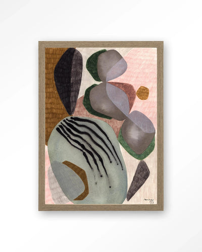 Latmos - Moderne Wanddecoratie | Artprint, Glass Art, Wandkleed by Urban Cotton