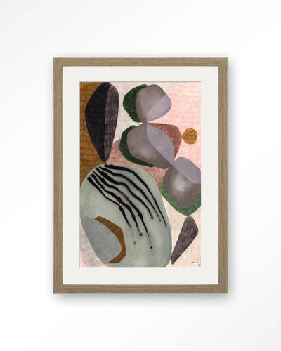 Latmos - Moderne Wanddecoratie | Artprint, Glass Art, Wandkleed by Urban Cotton