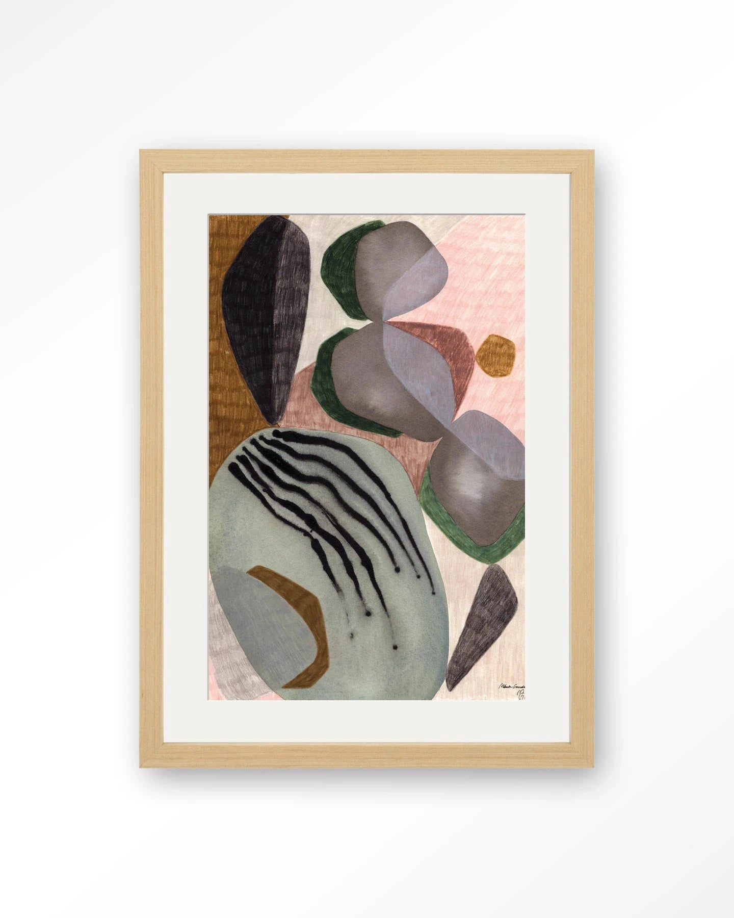 Latmos - Moderne Wanddecoratie | Artprint, Glass Art, Wandkleed by Urban Cotton