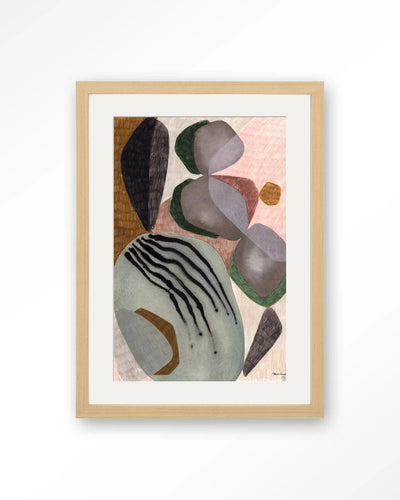 Latmos - Moderne Wanddecoratie | Artprint, Glass Art, Wandkleed by Urban Cotton