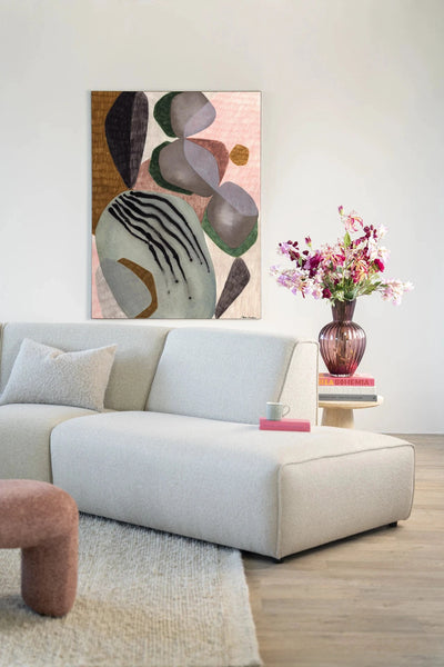 Latmos - Moderne Wanddecoratie | Artprint, Glass Art, Wandkleed by Urban Cotton