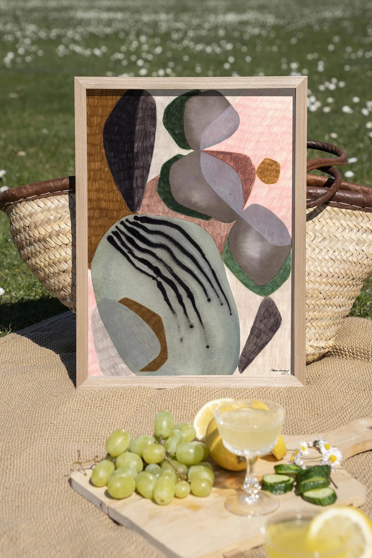 Latmos - Moderne Wanddecoratie | Artprint, Glass Art, Wandkleed by Urban Cotton