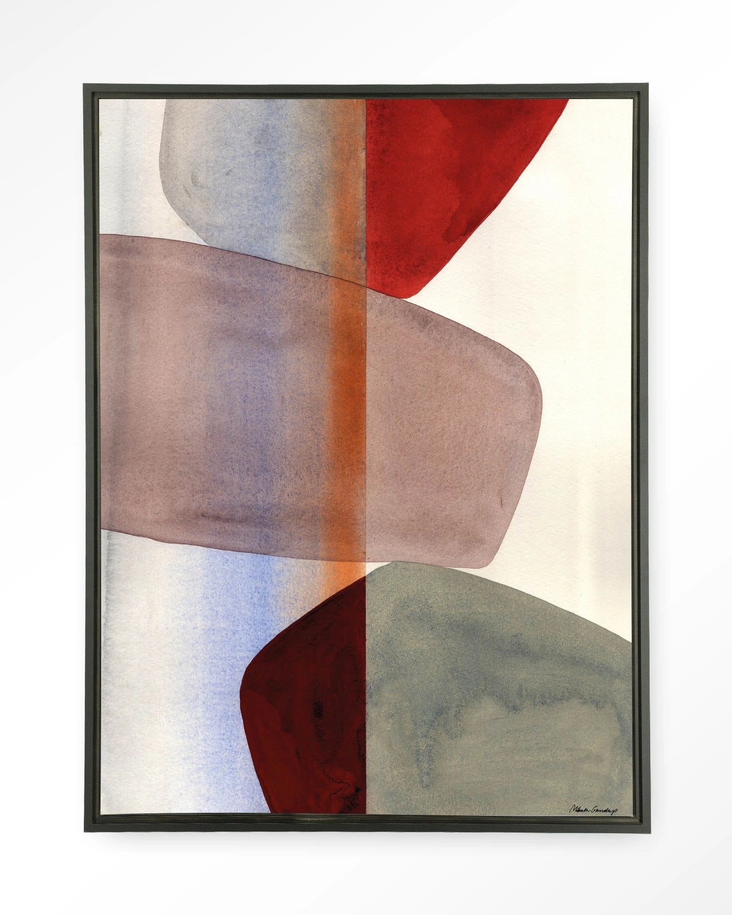 Stones - Moderne Wanddecoratie | Artprint, Glass Art, Wandkleed by Urban Cotton