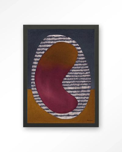 Horizontal Oval - Moderne Wanddecoratie | Artprint, Glass Art, Wandkleed by Urban Cotton