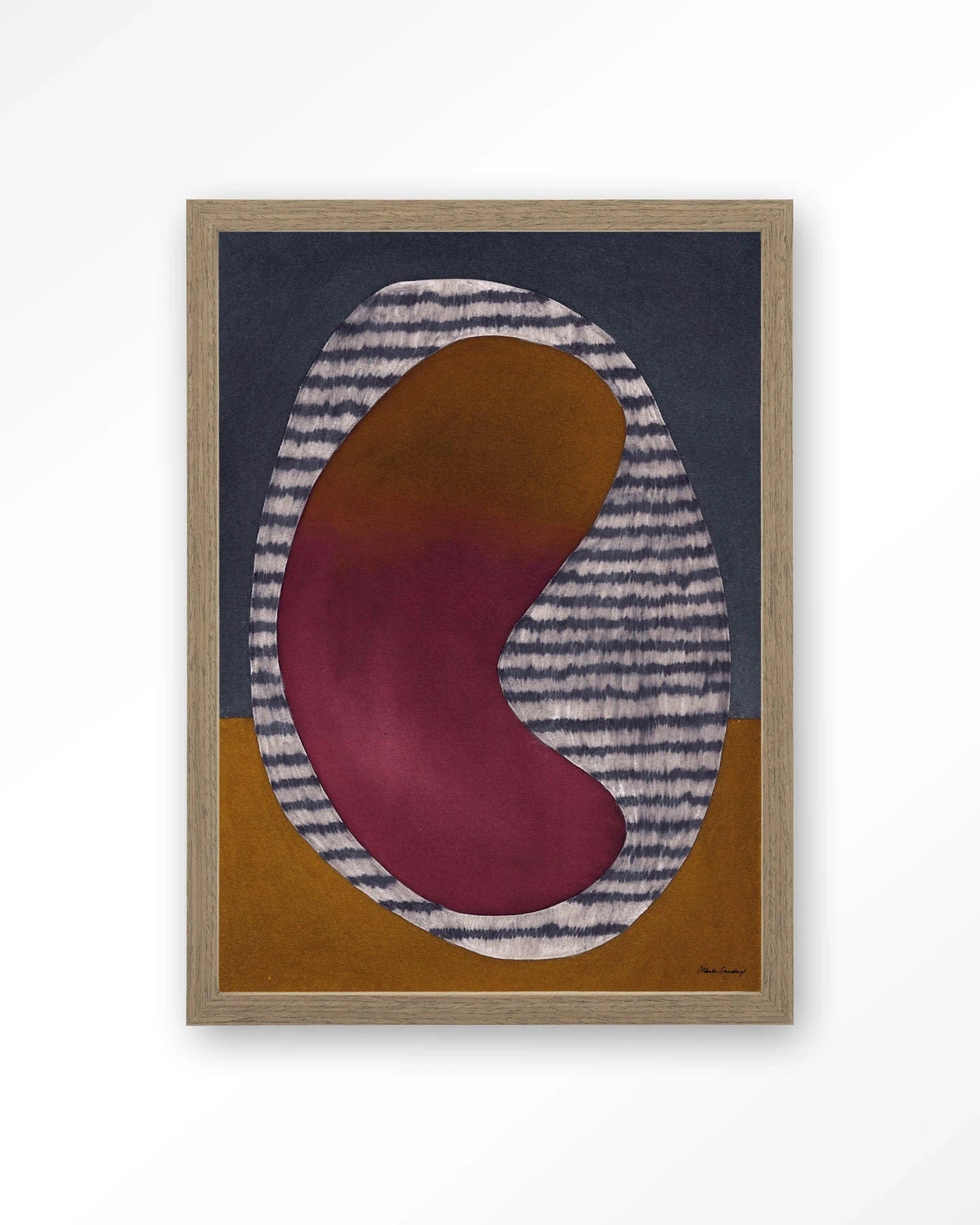 Horizontal Oval - Moderne Wanddecoratie | Artprint, Glass Art, Wandkleed by Urban Cotton