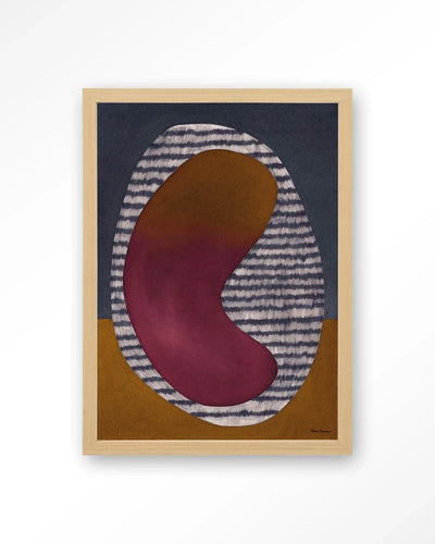 Horizontal Oval - Moderne Wanddecoratie | Artprint, Glass Art, Wandkleed by Urban Cotton
