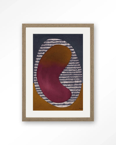 Horizontal Oval - Moderne Wanddecoratie | Artprint, Glass Art, Wandkleed by Urban Cotton